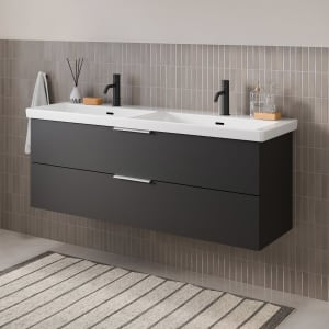 Steinkamp Living 2.0 Waschtischunterschrank für Villeroy & Boch Subway 3.0 Doppelwaschtisch 130 cm