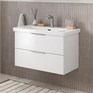 Steinkamp Living 2.0 Waschtischunterschrank für Villeroy & Boch Subway 3.0 Waschtisch 80 cm