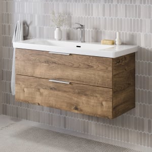 Steinkamp Living 2.0 Waschtischunterschrank für Villeroy & Boch Subway 3.0 Waschtisch 100 cm