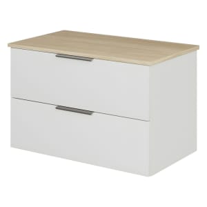 Steinkamp Living 2.0 Waschtischunterschrank mit Platte 79 cm für Aufsatzwaschtisch