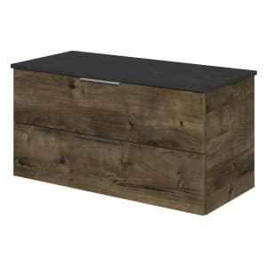 Steinkamp Living 2.0 Waschtischunterschrank mit Platte 99 cm für Aufsatzwaschtisch