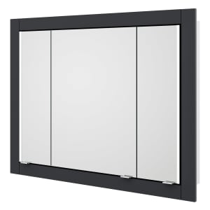 Steinkamp Value Einbauspiegelschrank 106,5 cm mit 3 Türen und LED-Beleuchtung