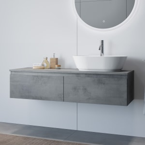 Steinkamp Value Waschtischkonsole 121 cm mit 2 Auszügen