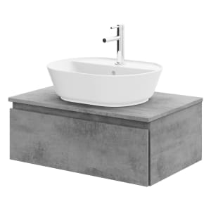 Steinkamp Value Waschtischkonsole 76 cm mit 1 Auszug