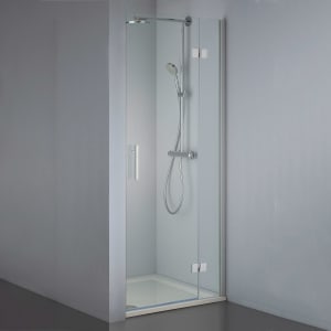 Steinkamp Lifestyle Nischentür an Nebenteil 120 x 200 cm Anschlag rechts inkl. easypearl, mittig mattiert