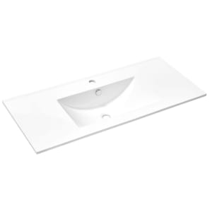 Steinkamp Life 2.0 Waschtisch 101 cm mit Hahnloch und Überlauf