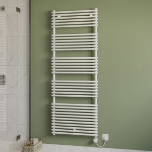 Sturotec Bath 4 E Badheizkörper 60 x 161,6 cm, rein elektrisch, mit integr. Raumthermostat