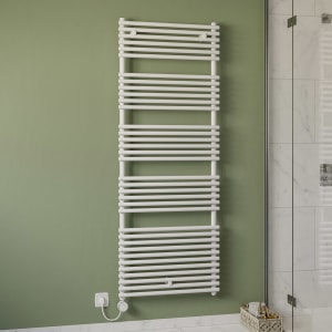 Sturotec Bath 4 E Badheizkörper 60 x 183,8 cm, rein elektrisch, mit integr. Raumthermostat