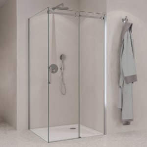 Sturotec 3070 Schiebetür 120 x 200 cm zur Kombination mit Seitenwand mit Nano-Beschichtung