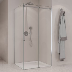 Sturotec 3070 Seitenwand 70 x 200 cm mit Nano-Beschichtung zur Kombination mit einer Schiebetüre