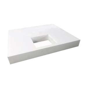 Sturotec Wannenträger für Kaldewei Nexsys Duschfläche mit Ablaufrinne 90 x 90 cm