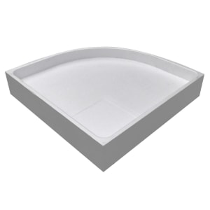 Sturotec Wannenträger für Villeroy & Boch O.novo Viertelkreis-Duschwanne 90 x 90 cm