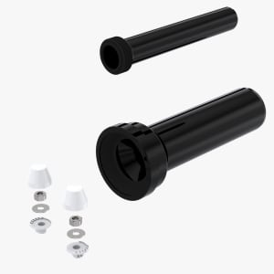 Sturotec Anschlussgarnitur für Wand-WC 35 cm lang