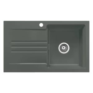 Systemceram Keradomo Kara 85 Einbauspüle mit Handbetätigung