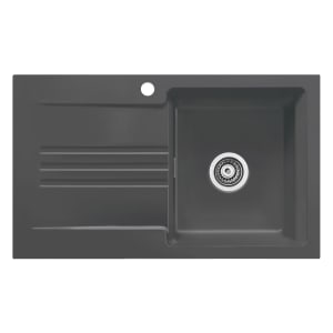 Systemceram Keradomo Kara 85 Einbauspüle mit Handbetätigung