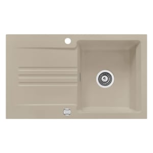 Systemceram Keradomo Kara 85 Einbauspüle mit Excenterbetätigung