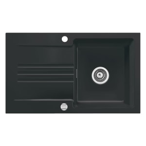 Systemceram Keradomo Kara 85 F Spüle für flächenbündigen Einbau mit Excenterbetätigung