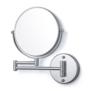 tesa VISIOON Kosmetiksspiegel mit 5-fach Vergrößerung, schwenkbar