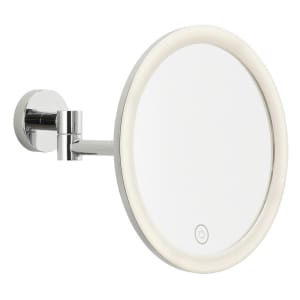 tesa VISIOON Kosmetiksspiegel mit 5-fach Vergrößerung und LED Beleuchtung