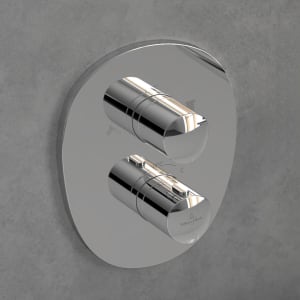 Villeroy & Boch Antao Unterputz-Thermostat mit Zweiwege-Mengenregulierung