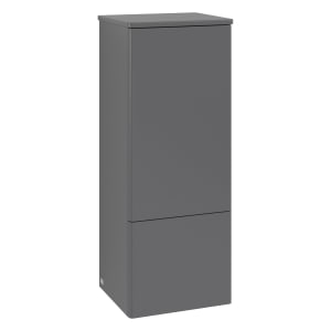 Villeroy & Boch Antao Mittelschrank 41,4 x 103,9 cm, 1 Tür links, Fronten ohne Struktur, mit LED-Licht