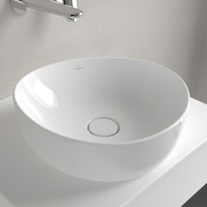 Villeroy & Boch Antao Aufsatzwaschbecken 40 x 39,5 cm, ohne Überlauf, ungeschliffen