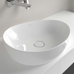 Villeroy & Boch Antao Aufsatzwaschbecken 51 x 40 cm, ohne Überlauf, ungeschliffen