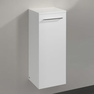 Villeroy & Boch Avento Seitenschrank 34,7 x 88,8 cm, 1 Tür Anschlag links