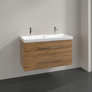 Villeroy & Boch Avento Waschtisch mit Unterschrank 100 cm, 2 Auszüge