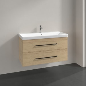 Villeroy & Boch Avento Waschtisch mit Unterschrank 100 cm, 2 Auszüge