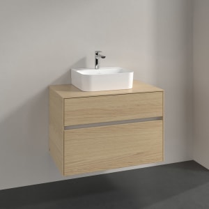 Villeroy & Boch Collaro Waschtischunterschrank 80 x 50 cm, mit 2 Auszügen für Finion Waschtisch
