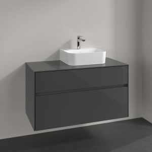 Villeroy & Boch Collaro Waschtischunterschrank 100 x 50 cm, mit 2 Auszügen für Finion Waschtisch