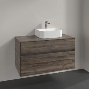Villeroy & Boch Collaro Waschtischunterschrank 100 x 50 cm, mit 2 Auszügen für Finion Waschtisch