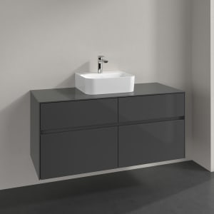 Villeroy & Boch Collaro Waschtischunterschrank 120 x 50 cm, mit 4 Auszügen für Finion Waschtisch