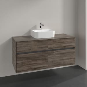 Villeroy & Boch Collaro Waschtischunterschrank 120 x 50 cm, mit 4 Auszügen für Finion Waschtisch