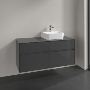 Villeroy & Boch Collaro Waschtischunterschrank 120 x 50 cm, mit 4 Auszügen für Finion Waschtisch