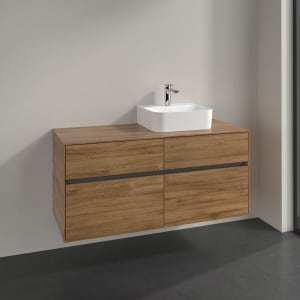 Villeroy & Boch Collaro Waschtischunterschrank 120 x 50 cm, mit 4 Auszügen für Finion Waschtisch