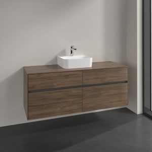 Villeroy & Boch Collaro Waschtischunterschrank 140 x 50 cm, mit 4 Auszügen für Finion Waschtisch