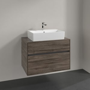 Villeroy & Boch Collaro Waschtischunterschrank 80 x 50 cm, mit 2 Auszügen