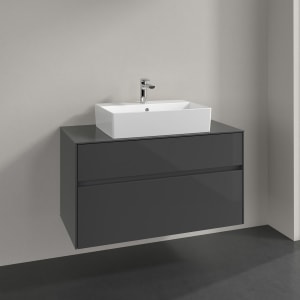 Villeroy & Boch Collaro Waschtischunterschrank 100 x 50 cm, mit 2 Auszügen