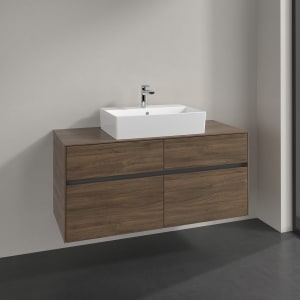 Villeroy & Boch Collaro Waschtischunterschrank 120 x 50 cm, mit 4 Auszügen