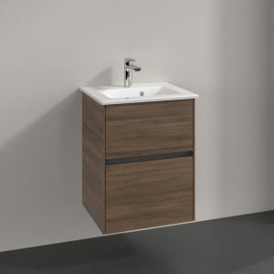Villeroy & Boch Collaro Waschtischunterschrank 47 x 40 cm, mit 2 Auszügen für Venticello Waschtisch