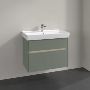 Villeroy & Boch Collaro Waschtischunterschrank 75,4 x 54,6 cm , mit LED-Beleuchtung, mit 2 Auszügen