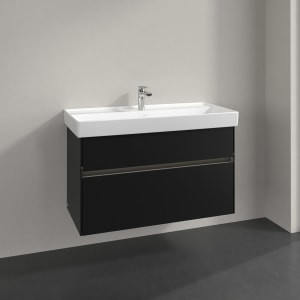 Villeroy & Boch Collaro Waschtischunterschrank 95,4 x 54,6 cm , mit LED-Beleuchtung, mit 2 Auszügen