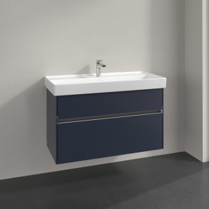 Villeroy & Boch Collaro Waschtischunterschrank 95,4 x 54,6 cm , mit LED-Beleuchtung, mit 2 Auszügen