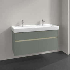 Villeroy & Boch Collaro Waschtischunterschrank 115,4 x 54,6 cm , mit LED-Beleuchtung, mit 4 Auszügen