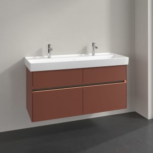 Villeroy & Boch Collaro Waschtischunterschrank 115,4 x 54,6 cm , mit LED-Beleuchtung, mit 4 Auszügen