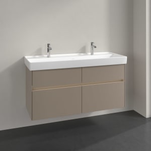 Villeroy & Boch Collaro Waschtischunterschrank 115,4 x 54,6 cm , mit LED-Beleuchtung, mit 4 Auszügen