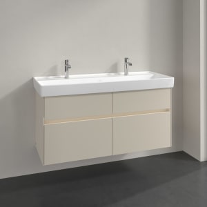 Villeroy & Boch Collaro Waschtischunterschrank 115,4 x 54,6 cm , mit LED-Beleuchtung, mit 4 Auszügen