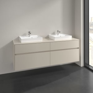 Villeroy & Boch Collaro Waschtischunterschrank 160 x 54,8 cm , mit 4 Auszügen